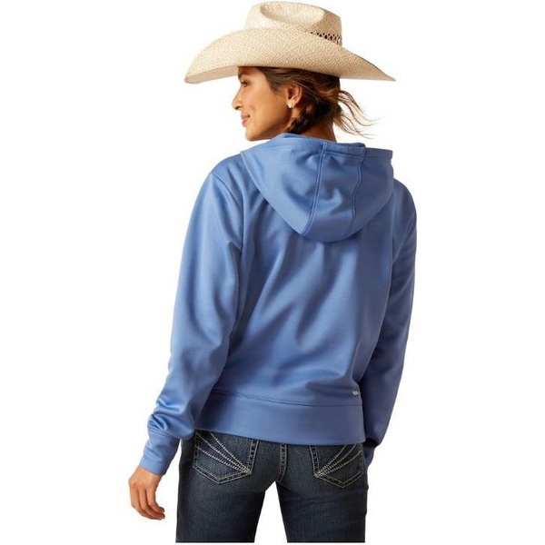 2024 Ariat Womens Tek 1 / 2 Zip Hoodie 10048989 - Dutch Blue